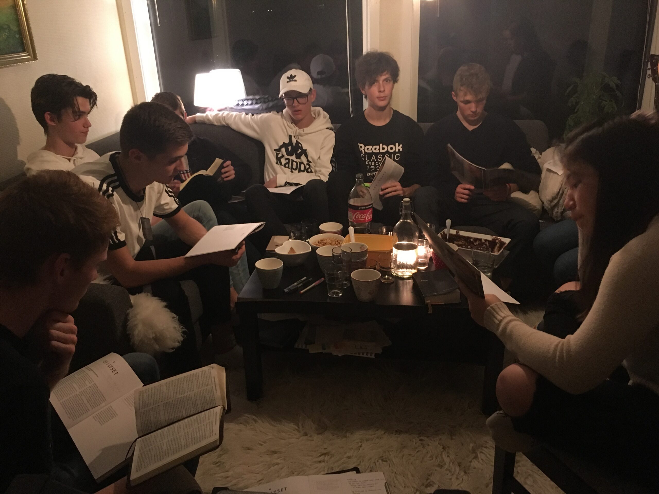 Frå bibelgruppa til miljøarbeidarane Margrethe Sørbø og Erik Egeland (Foto: Margrethe Sørbø)